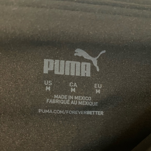 Women’s thigh length Puma exercise shorts. Size medium. Worn only once! - Picture 2 of 3